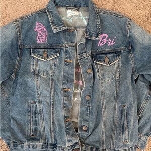 Taylor Swift Albums Denim Jacket